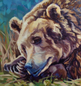 Patti Dyment Bear Portrait 