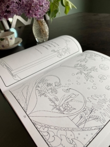 Karin Edwards Dreams of Heaven Colouring Book Pages
