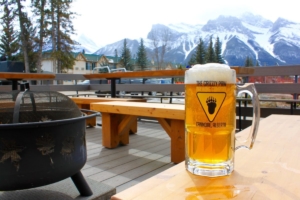The Grizzly Paw Brewery in Canmore.