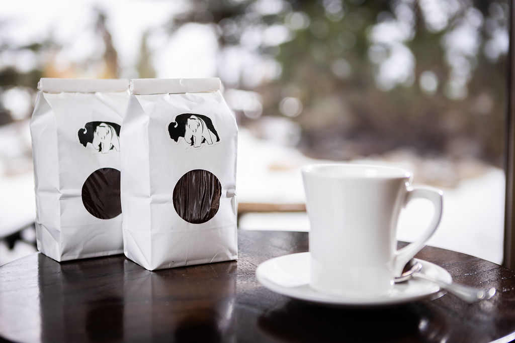 A Bear and Bison Inn Coffee Bags