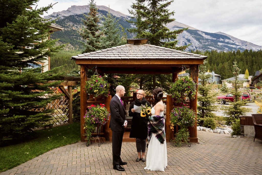 Canmore Elopement Mountain Wedding