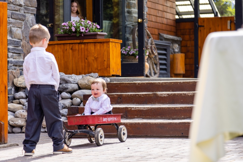 Kids Wedding, Canmore