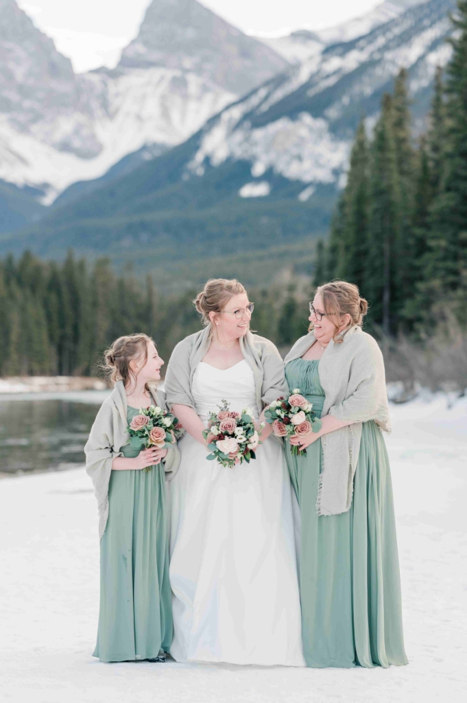 Canmore Winter Mountain Wedding