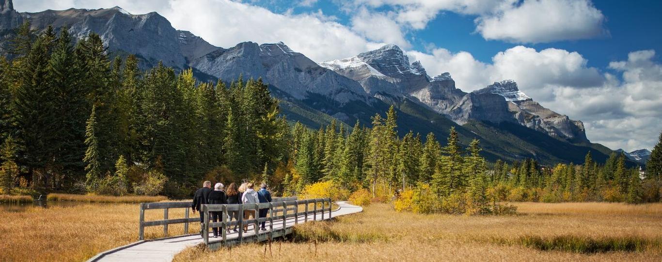 Driving from Calgary to Canmore